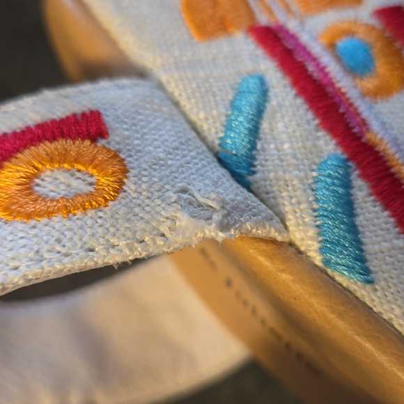 Django & Juliette Sahirah Wedges Size 37R - Picture 6 of 6